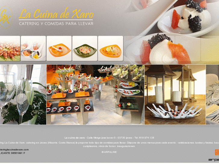 www.cateringlacuinadexaro.com