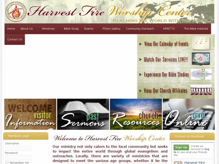 www.harvestfireworshipcenter.com