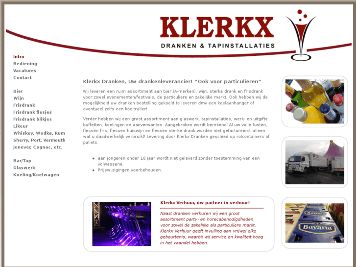 www.klerkxdranken.nl