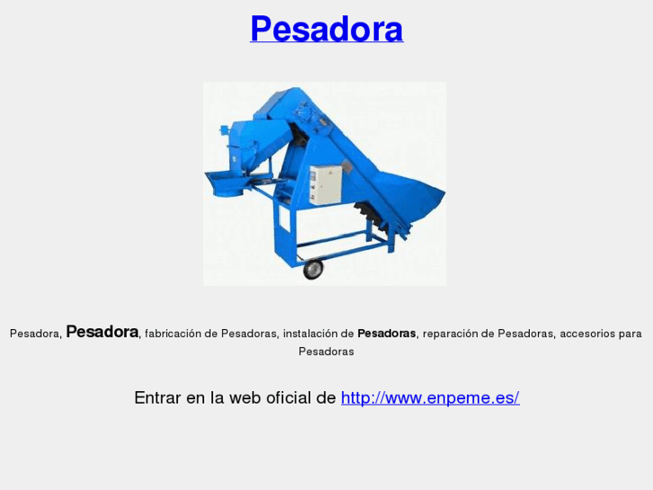 www.pesadora.es