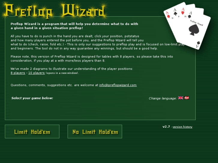 www.preflopwizard.net