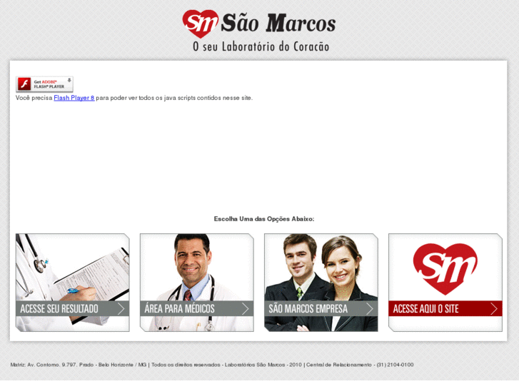 www.saomarcoslaboratorio.com.br