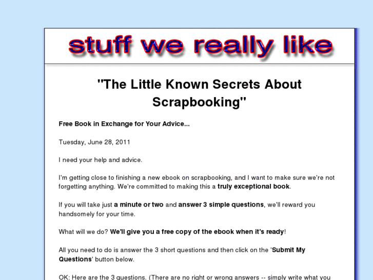 www.stuffwereallylike.com