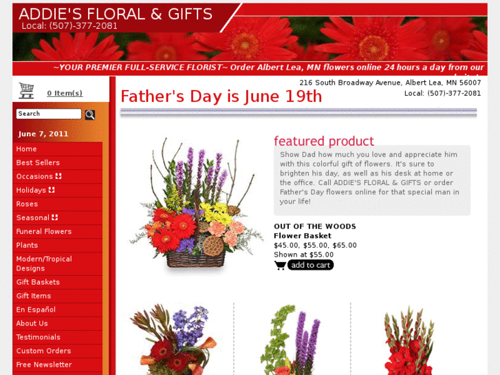 www.addiesfloralandgifts.com