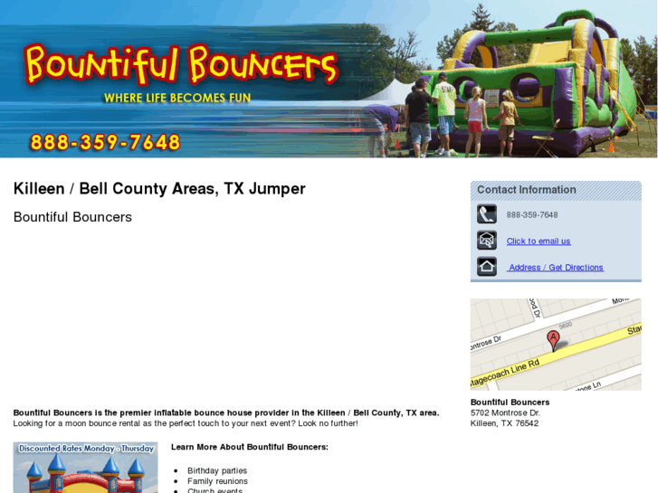 www.bountifulbouncers.com