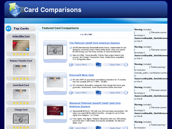 www.card-comparisons.com