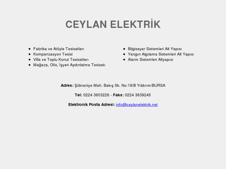 www.ceylanelectric.com