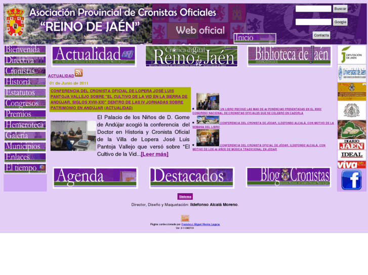 www.cronistasoficialesdejaen.com