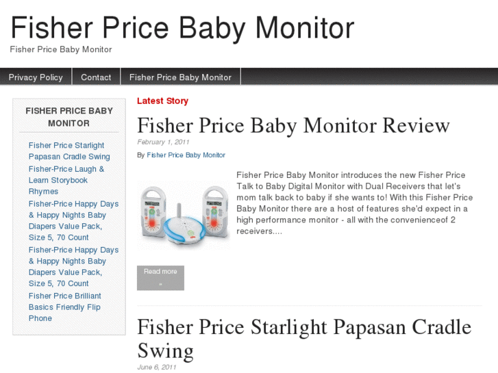 www.fisherpricebabymonitor.org