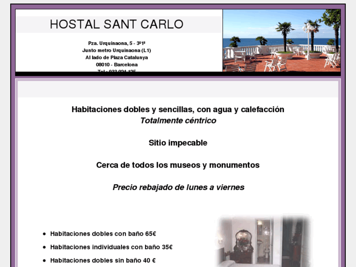 www.hostalsantcarlo.com