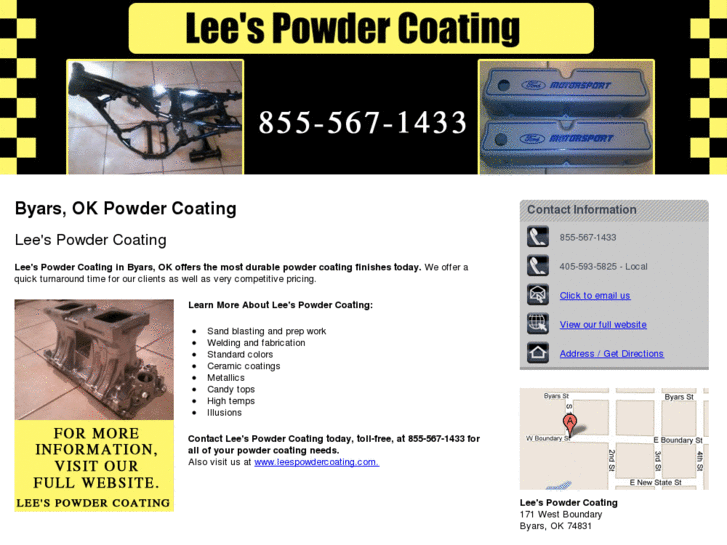 www.leespowdercoating.net