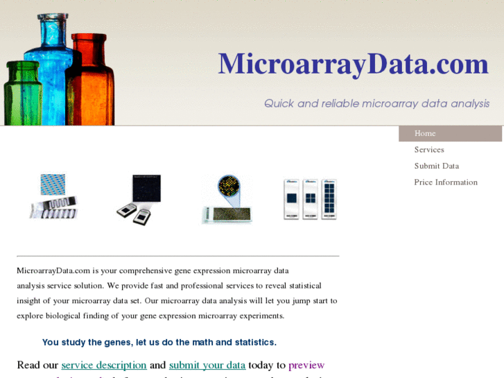 www.microarraydata.com