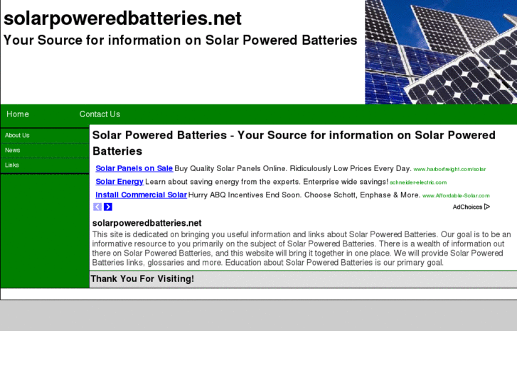 www.solarpoweredbatteries.net