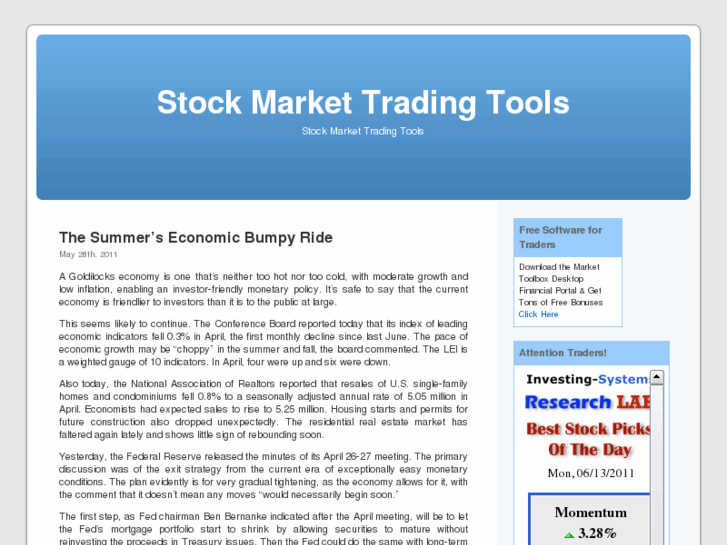 www.stockmarkettradingtools.com