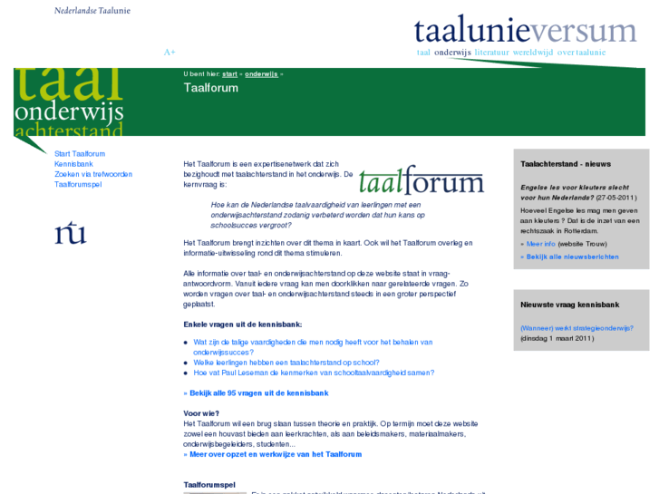 www.taalforum.org