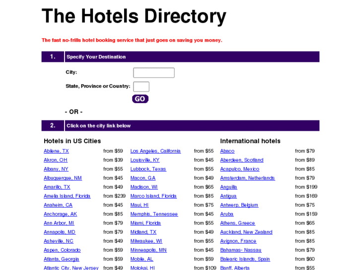 www.thehotelsdirectory.com