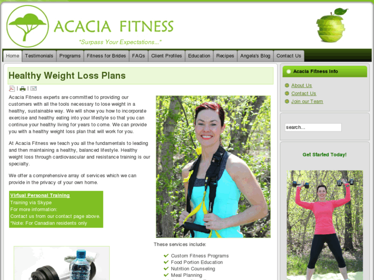 www.acaciafitness.com