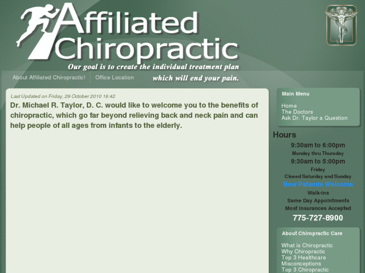 www.affiliatedchiropractic.com