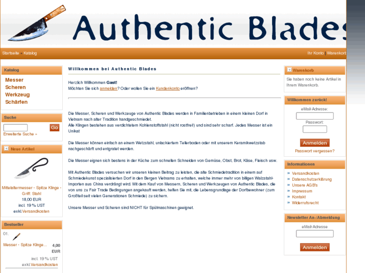 www.authentic-blades.com