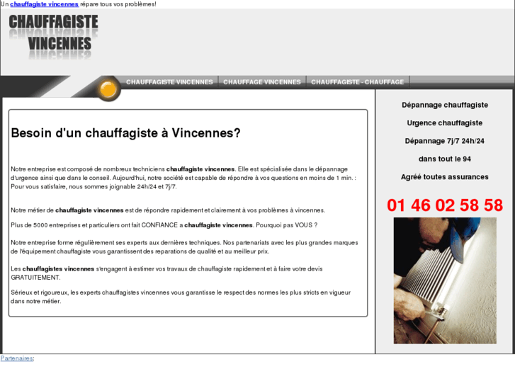 www.chauffagiste-vincennes.com