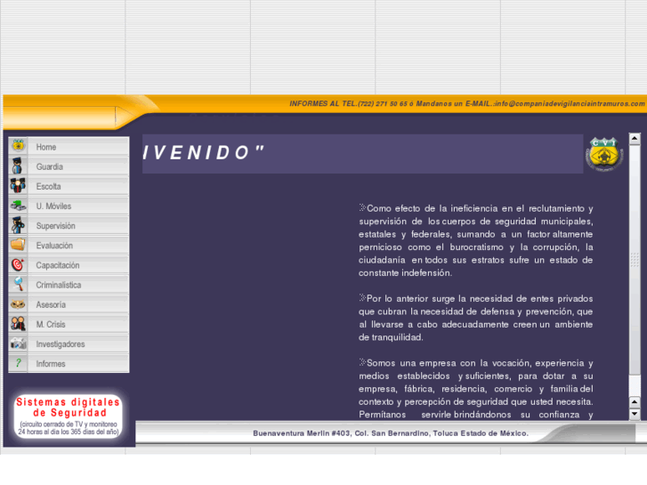 www.companiadevigilanciaintramuros.com