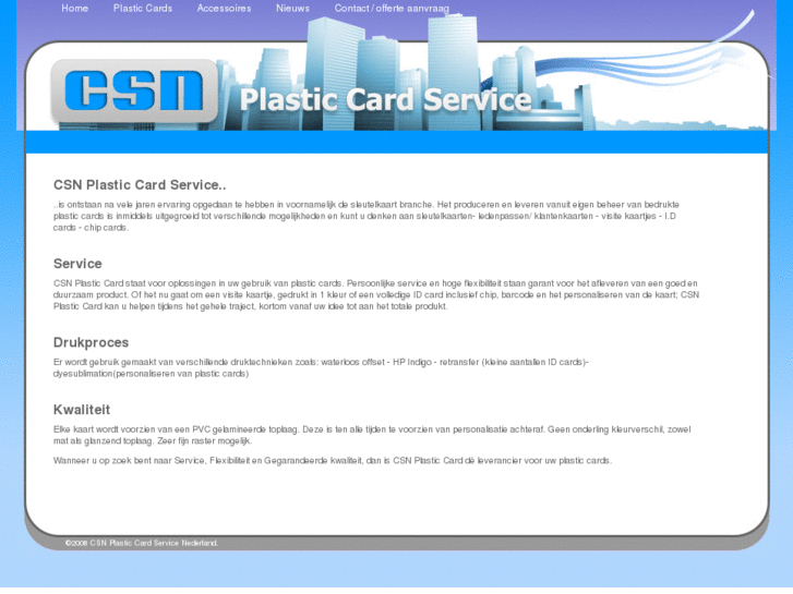 www.csnplasticcard.nl