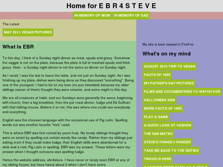 www.ebr4steve.com