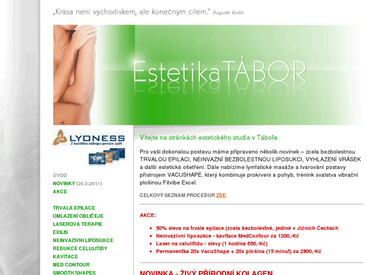 www.estetikatabor.cz