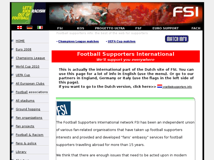 www.footballsupporters.info