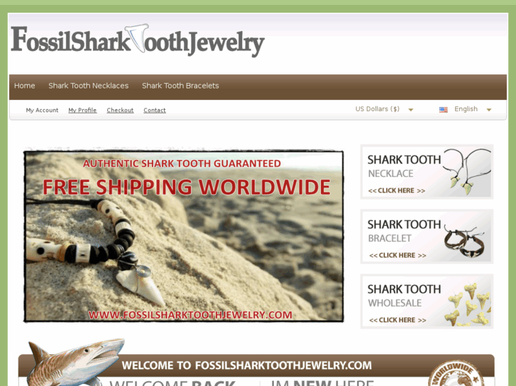 www.fossilsharktoothjewelry.com