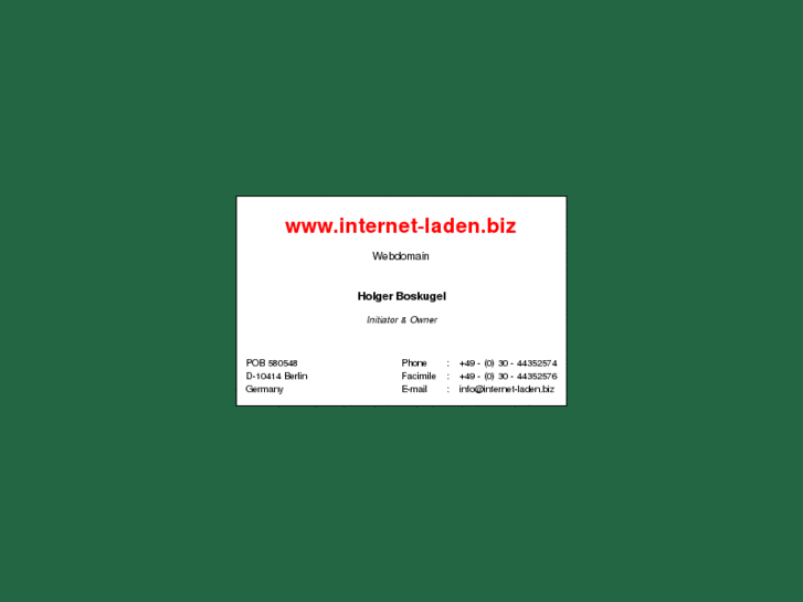 www.internet-laden.biz