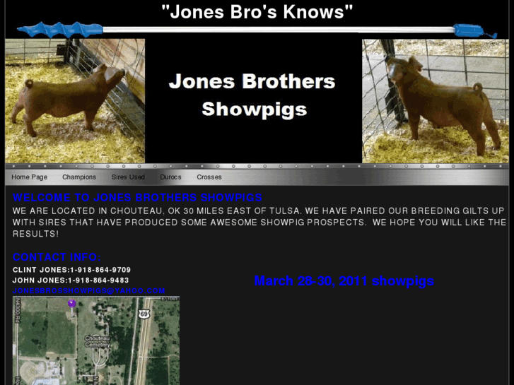 www.jonesbrosshowpigs.com