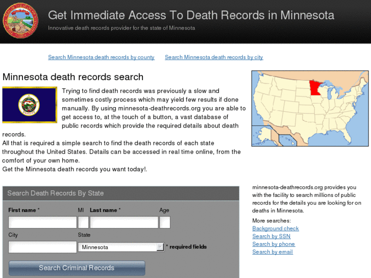 www.minnesota-deathrecords.org