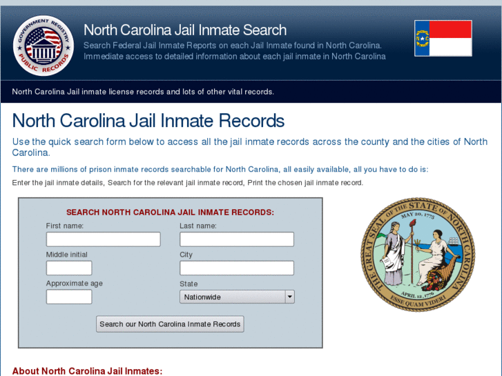 www.northcarolinaprisoninmates.org