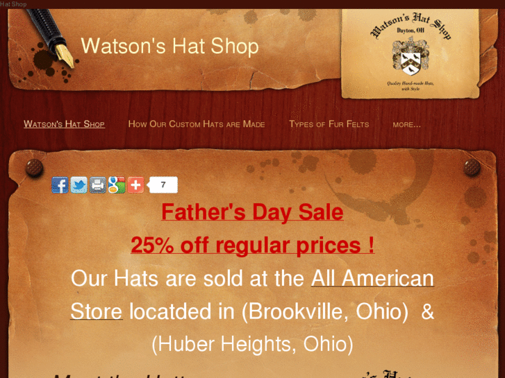 www.watsonshatshop.com