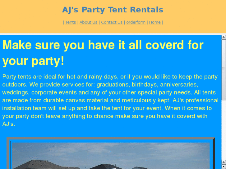 www.ajspartytentrental.com