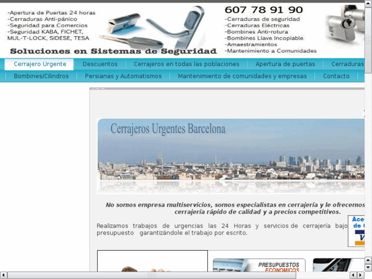 www.barcelona-cerrajeros-cerrajerias.es