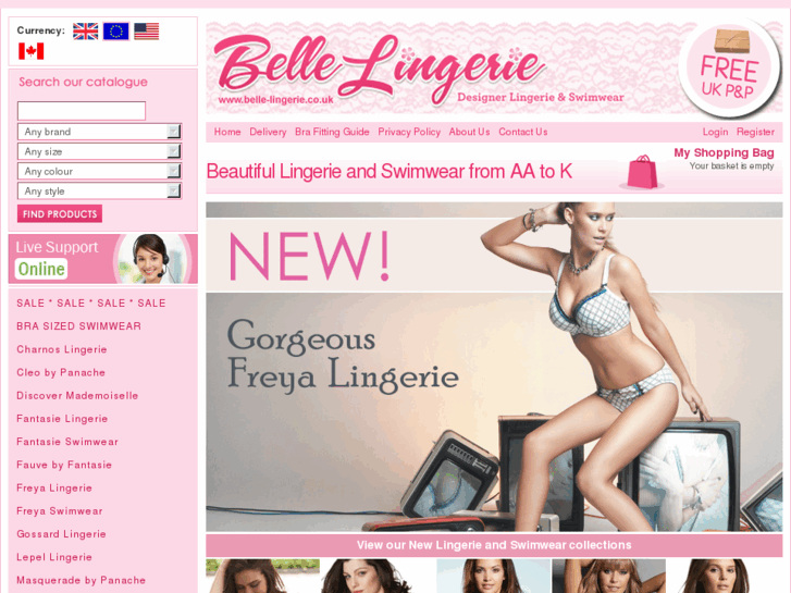 www.belle-lingerie.co.uk