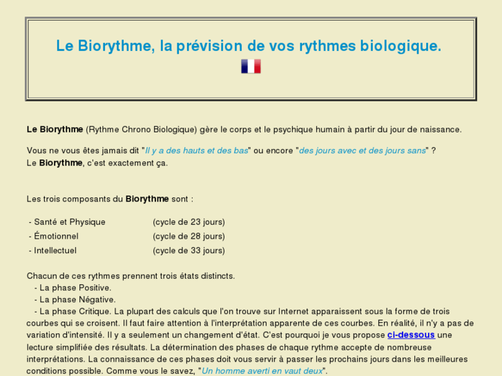 www.biorythme.info