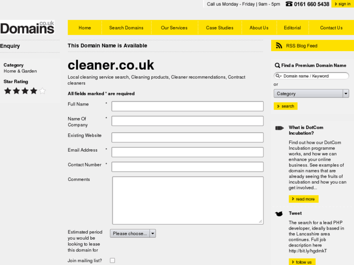 www.cleaner.co.uk