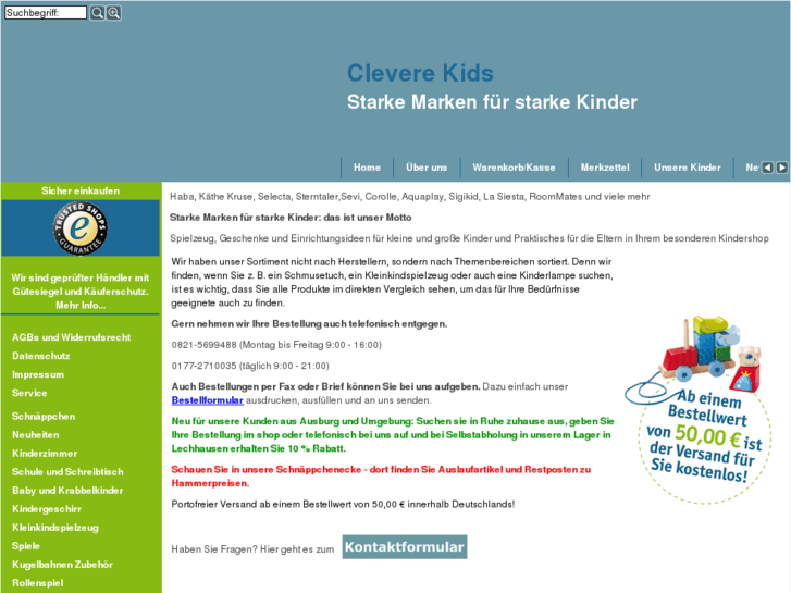 www.cleverekids-shop.de