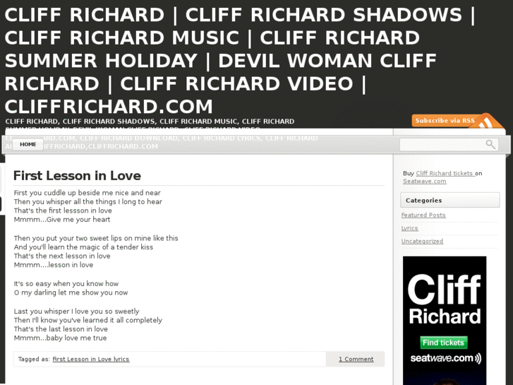 www.cliffrichard.com