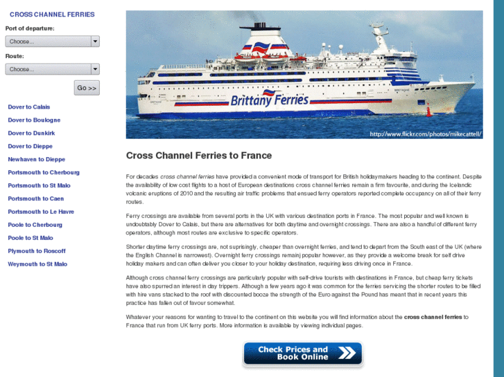 www.crosschannelferries.org