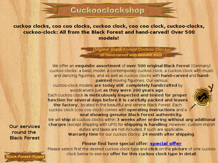 www.cuckooclockshop.net