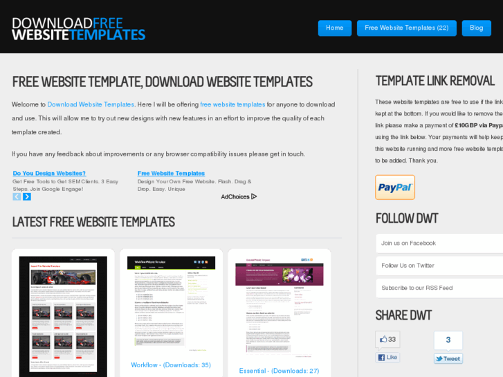 www.downloadwebsitetemplates.co.uk