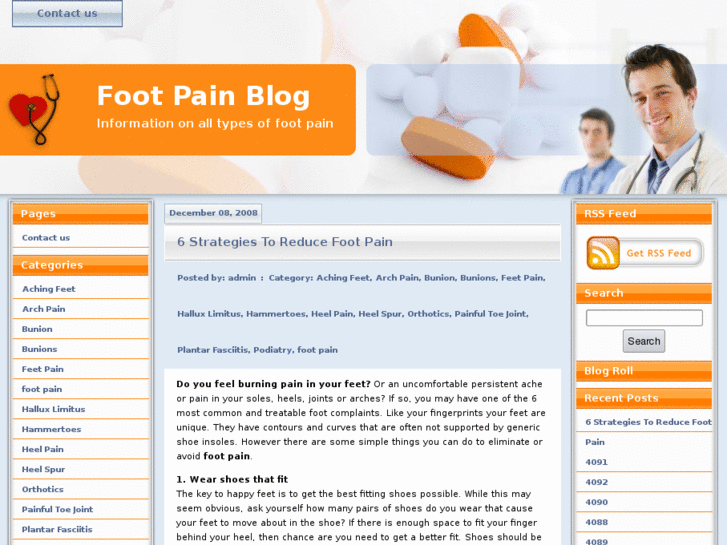 www.footpainblog.org