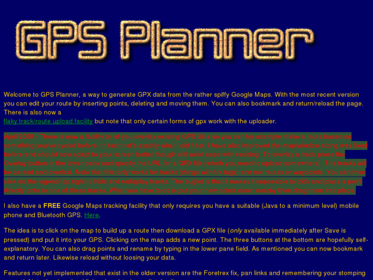 www.gpsplanner.net