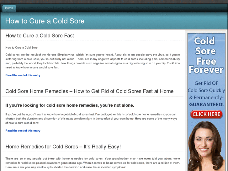 www.howtocureacoldsore.com