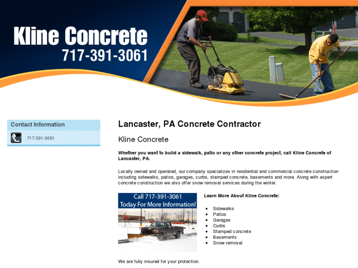 www.klineconcretepa.com