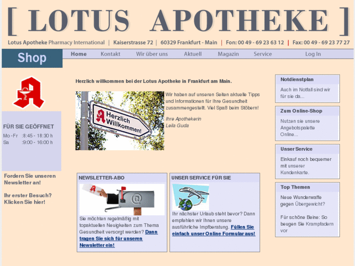 www.lotusapotheke.com